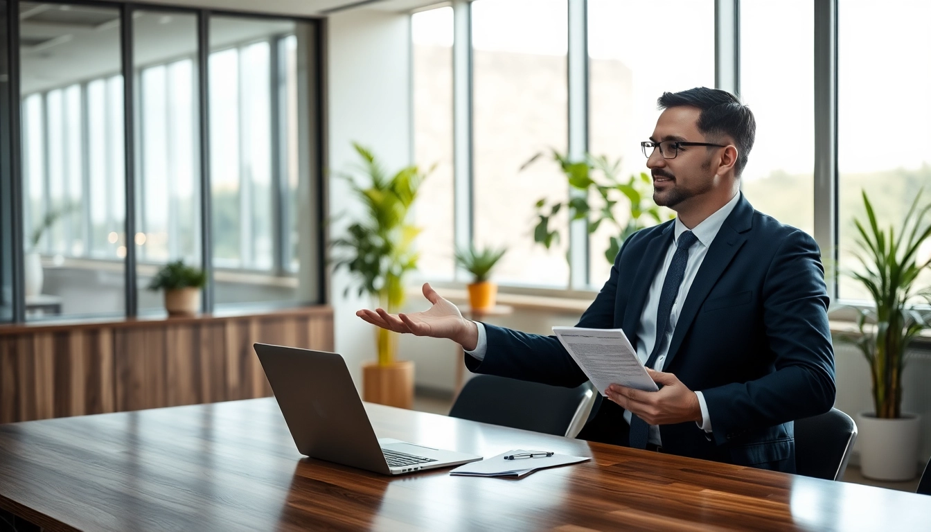 Headhunter Heidelberg präsentiert professionelle Dienstleistungen in einem modernen Büroumfeld.