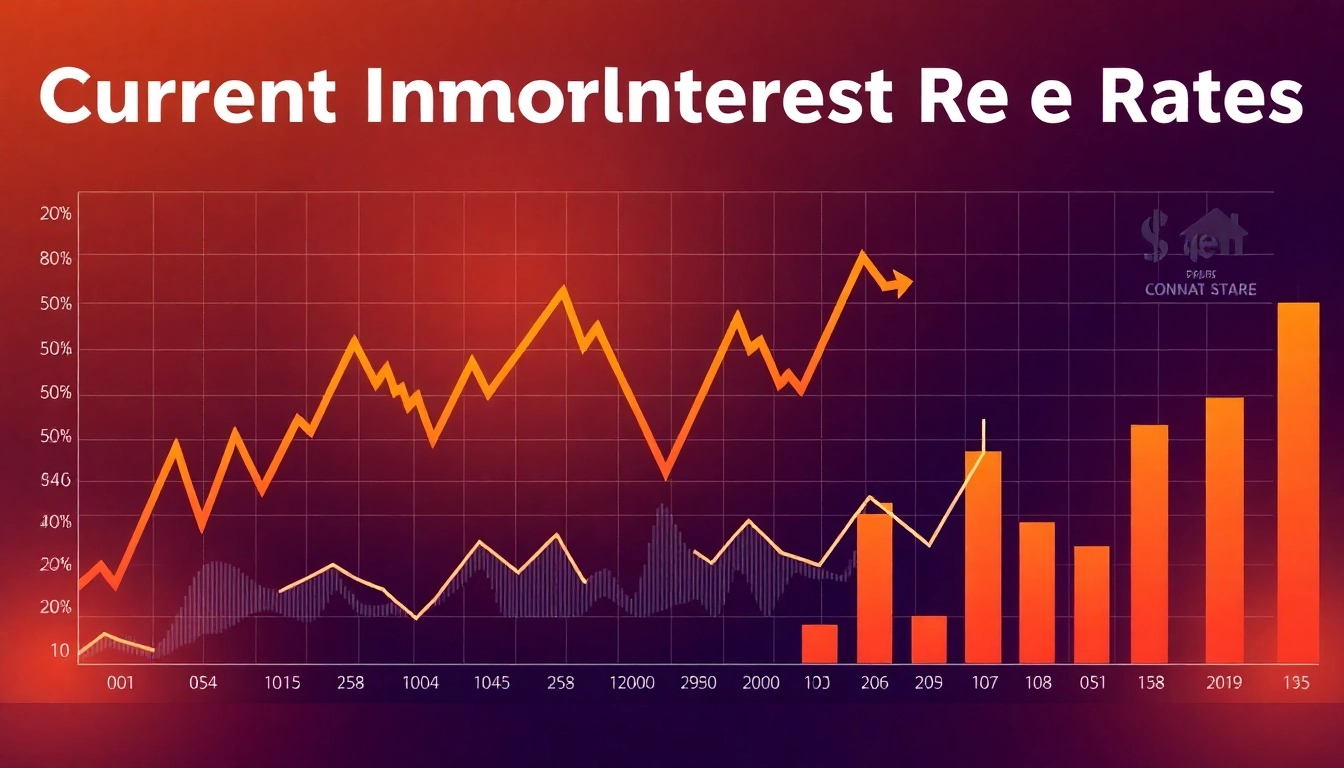 Visual representation of aktuelle Bauzinsen highlighting fluctuations in mortgage rates and interest trends over time.