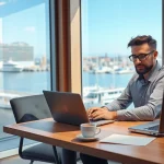 Headhunter Rostock berät professionell in einem modernen Büro.