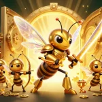 Experience the thrill at Sunwin, where a golden hornet samurai and bee archers bring excitement to online gaming.